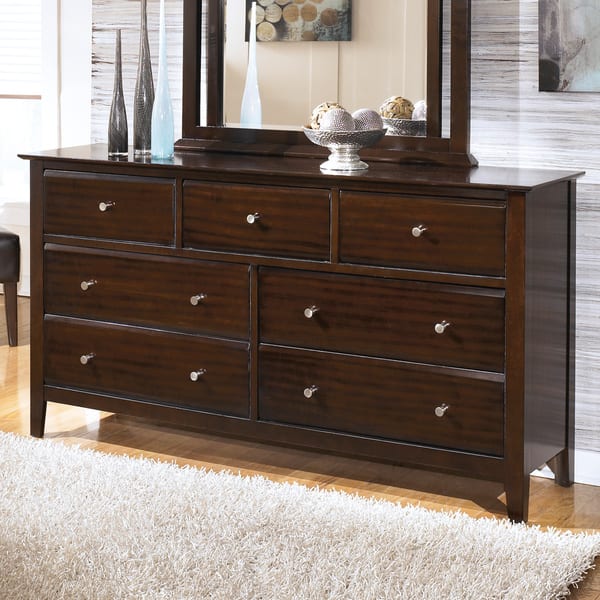 Shop Signature Designs By Ashley Templenz Sable Brown 7 Drawer