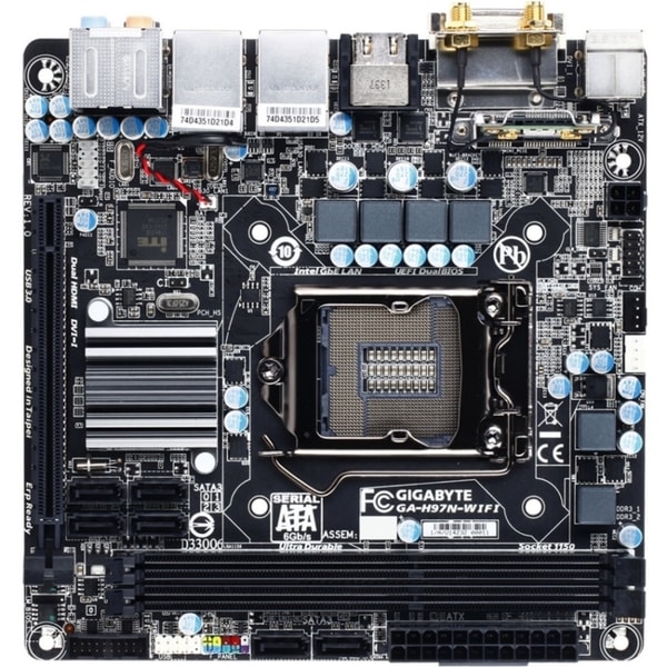 Gigabyte Ultra Durable GA H97N WIFI Desktop Motherboard   Intel H97 E