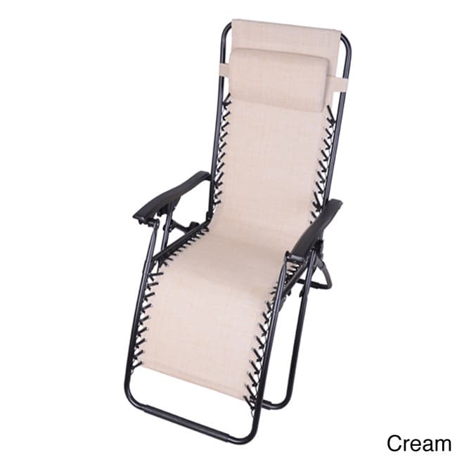 Outsunny Zero Gravity Recliner Lounge Chair