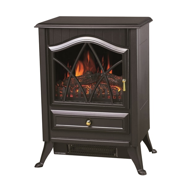 World Marketing ES4215 Ashton Black Electric Stove   16258660