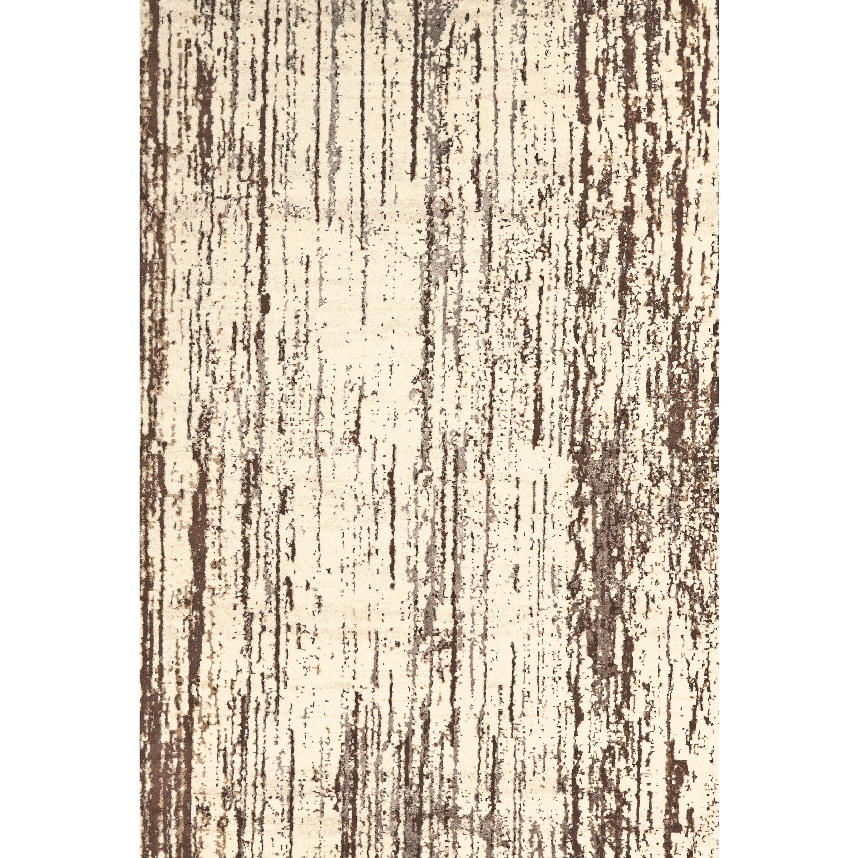 Settat Cream/ Brown Graphic Wool Area Rug (710x11)