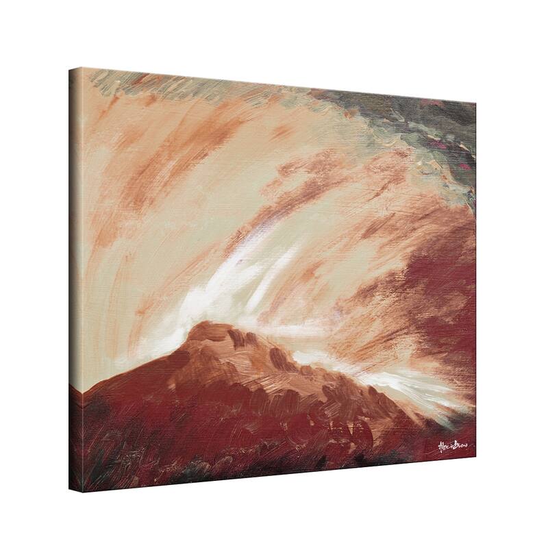Ready2HangArt 'Abstract BX Landsape XXV' Canvas Wall Art