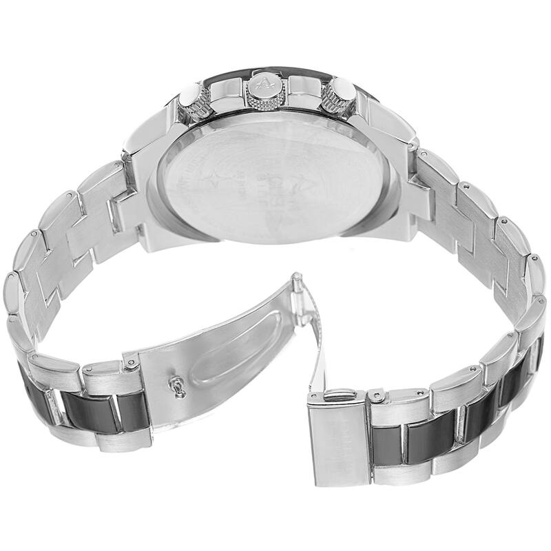 August Steiner Men's Swiss Quartz Multifunction Two-Tone Bracelet Watch
