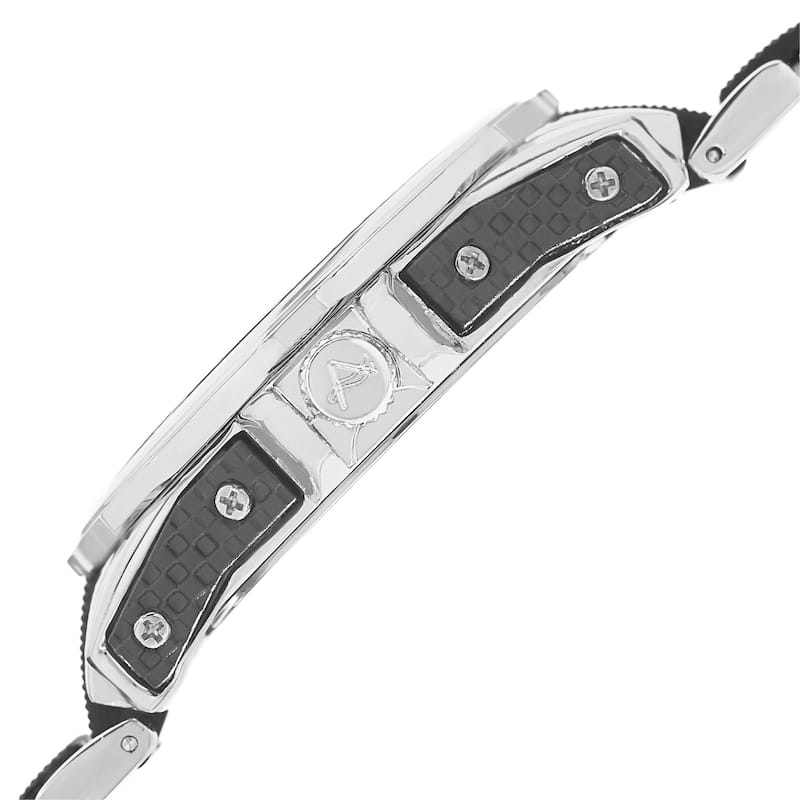 August Steiner Men's Quartz Multifunction Two-Tone Bracelet Watch