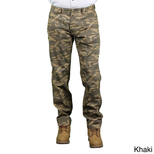 Shop MO7 Men's Slim Fit Camo Print Pants - Free Shipping On Orders Over ...