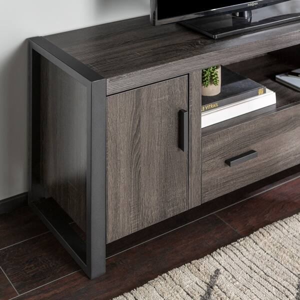 Shop Middlebrook Designs 60 Inch Modern Tv Stand Console Charcoal