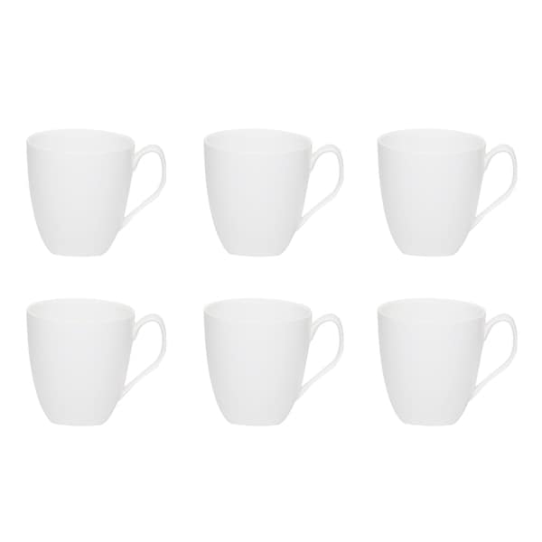Red Vanilla Trends 12-ounce Mug (Set of 6)