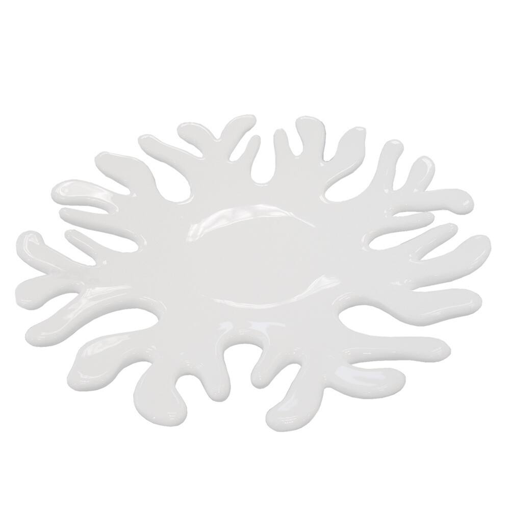 Red Vanilla Beat Coral 13.25-inch Centerpiece Bowl