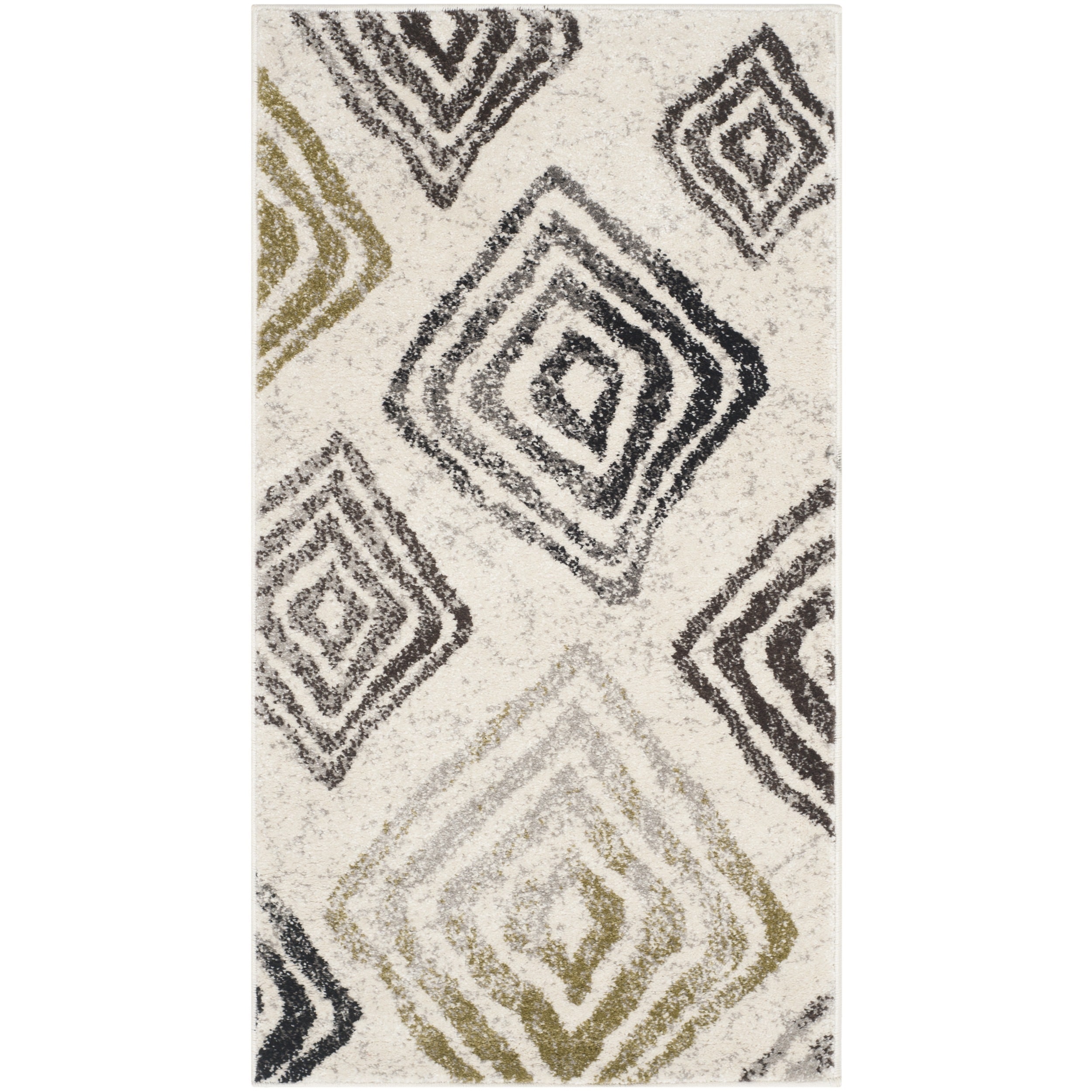 Safavieh Porcello Ivory/ Brown Rug (27 X 5)