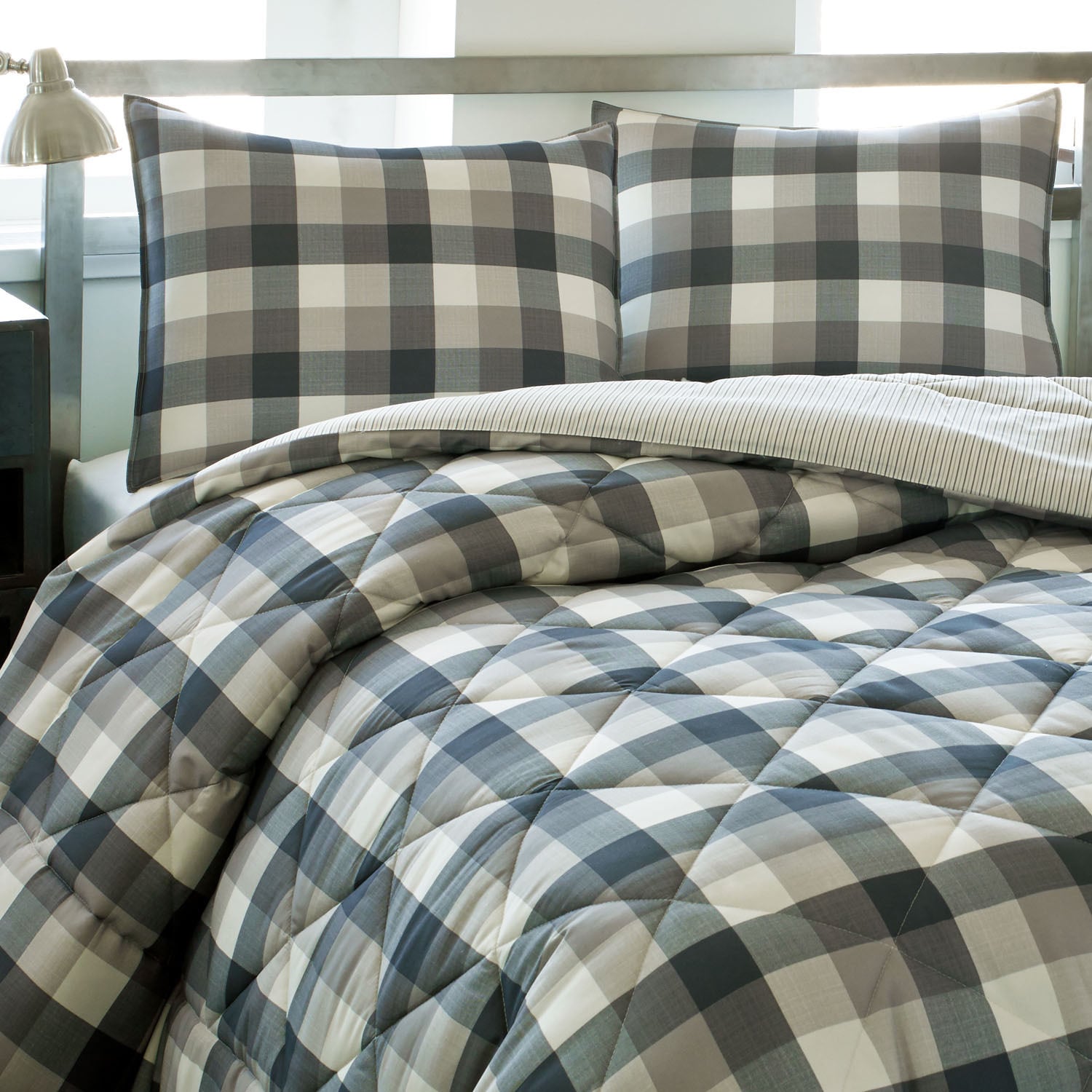 Eddie Bauer Finn Hill Reversible 3 piece Comforter Set