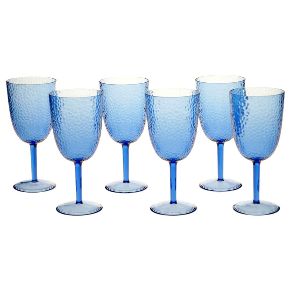 Cobalt Blue 16-ounce All-purpose Goblet (Set of 6)