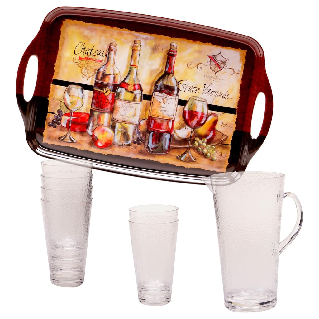 Estate Wine 8-piece Beverage Serving Set