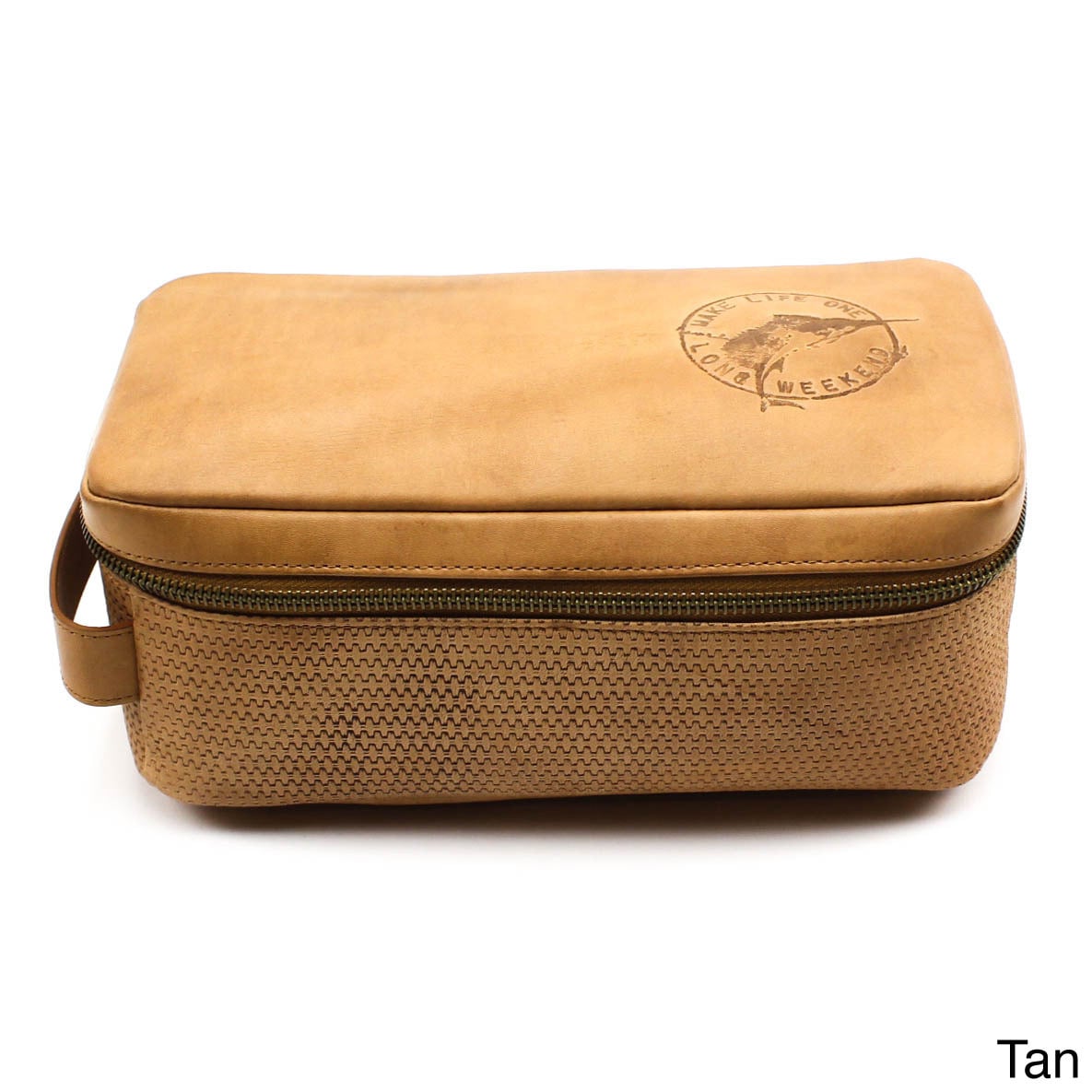 Tommy Bahama Leather Travel Toiletry Case