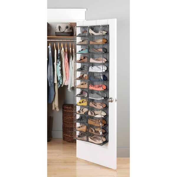 Home Storage Solutions Crosshatch Gray 10 Shelves Whitmor Hanging Shoe Shelves Shoe Organizer Kisetsu System Co Jp