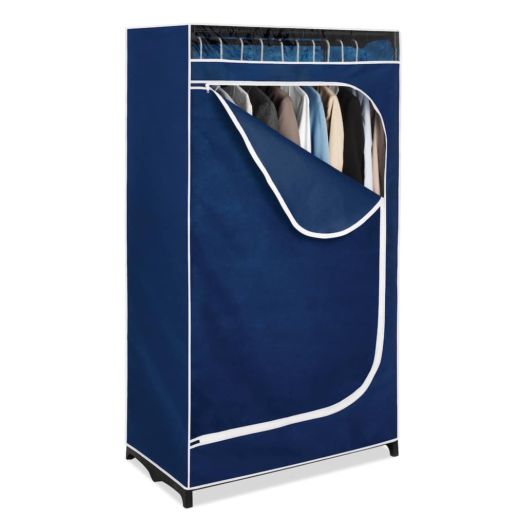 Whitmor 6320-150-B Blue Clothes Closet