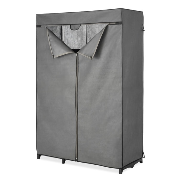 Double Rod Closet Cover - 16261185 - Overstock.com Shopping - Great ...