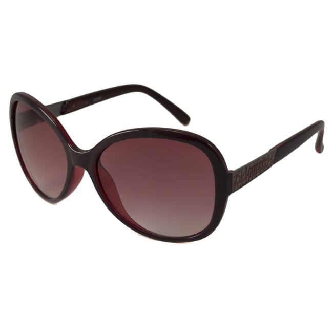 Guess Womens Gu7207 Rectangular Sunglasses