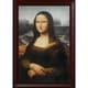 Leonardo da Vinci 'Mona Lisa' Hand Painted Framed Canvas Art ...