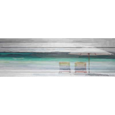 Parvez Taj 'By the Beach' Canvas Art