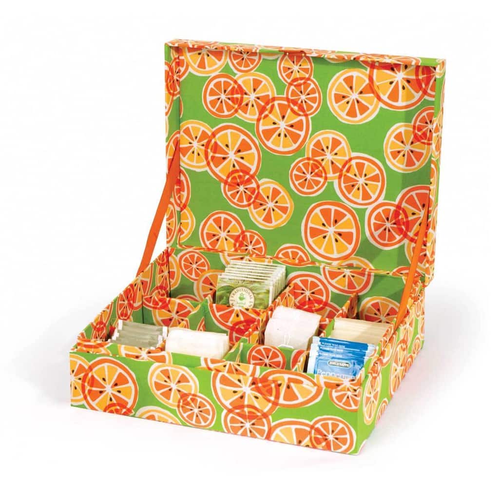 Kitchen Cucina Furit Themed Tea Storage Box