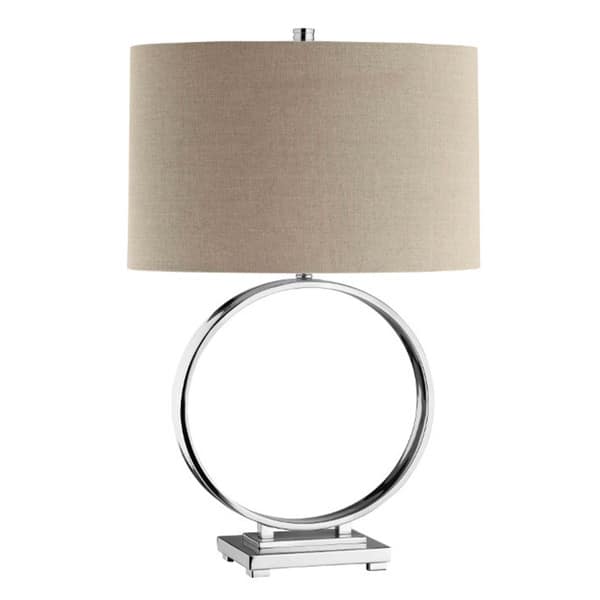 slide 1 of 1, O' Chrome Table Lamp