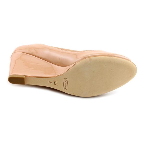 coach patent leather shoes