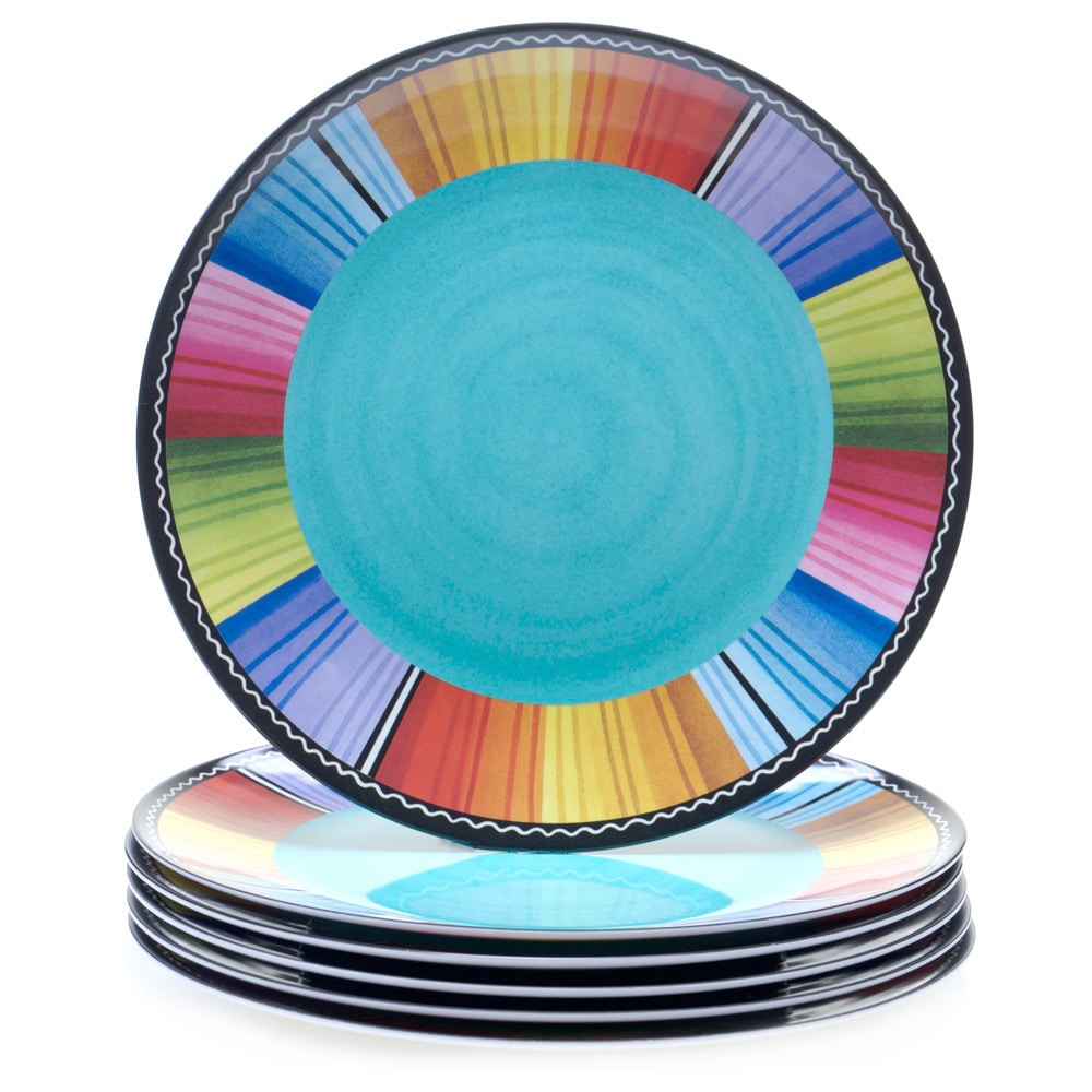 Certified International Serape 11 inch Melamine Dinner Plate (set Of 6)