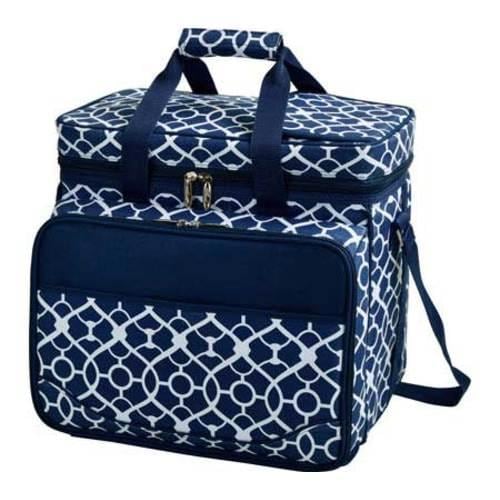 Picnic At Ascot Picnic Cooler For Four Trellis Blue