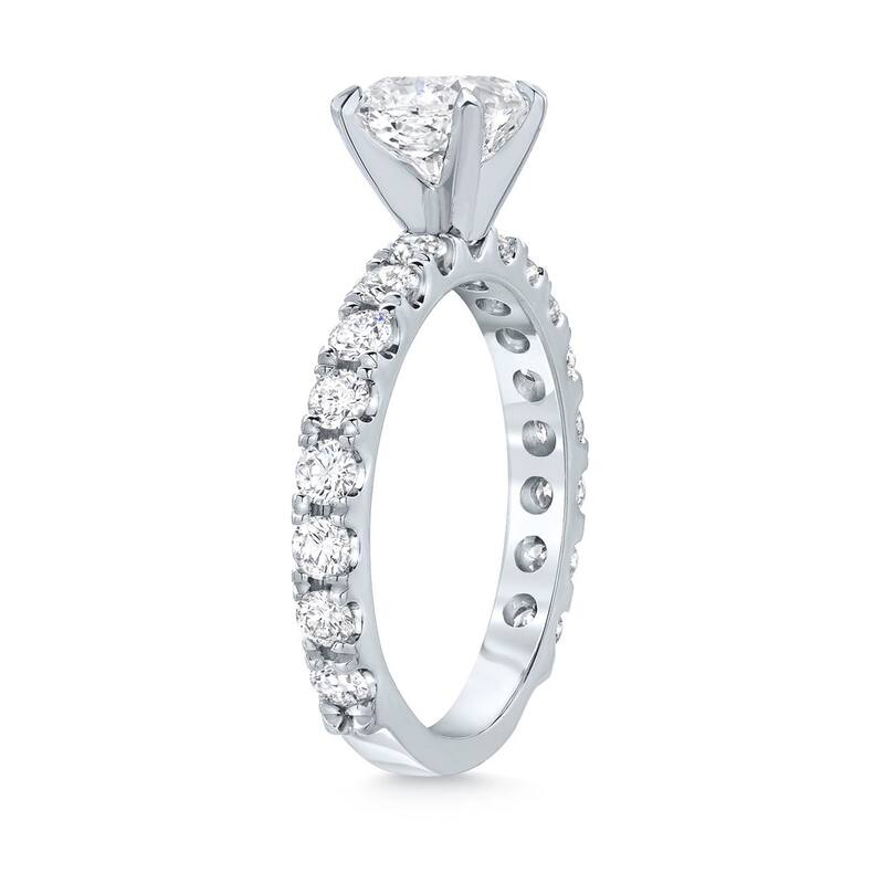 Auriya 14k Gold 2ctw Classic Cushion-cut Diamond Engagement Ring