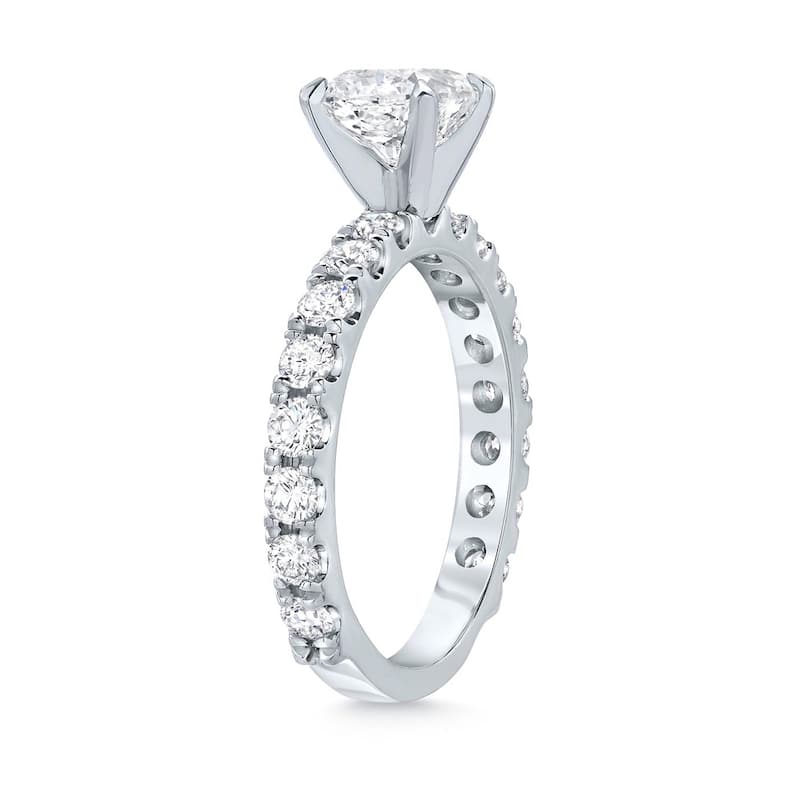 Auriya 14k Gold 2ctw Classic Round Diamond Engagement Ring (H-I, SI1-SI2)