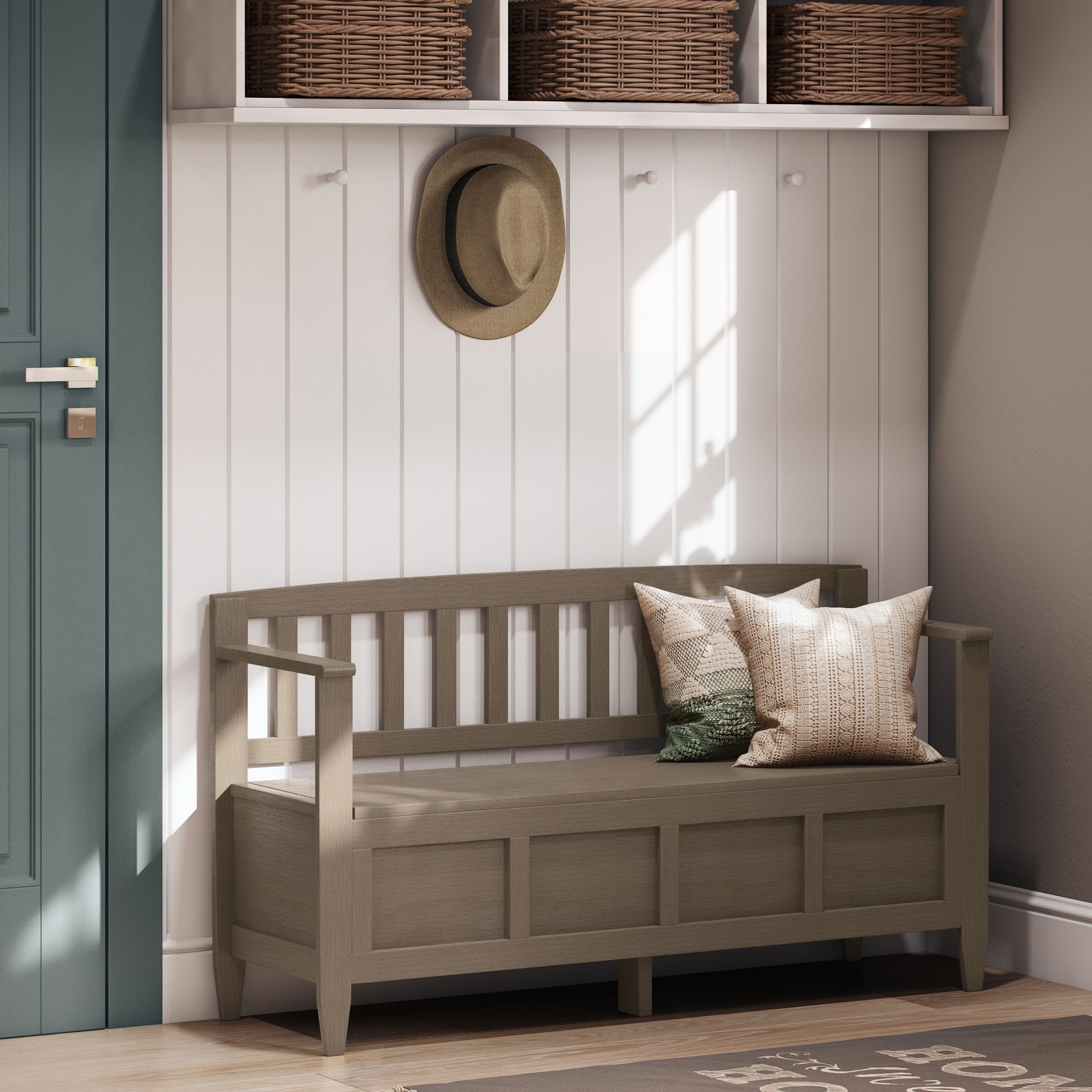 Shop Wyndenhall Riverside Solid Wood 48 Inch Wide Contemporary