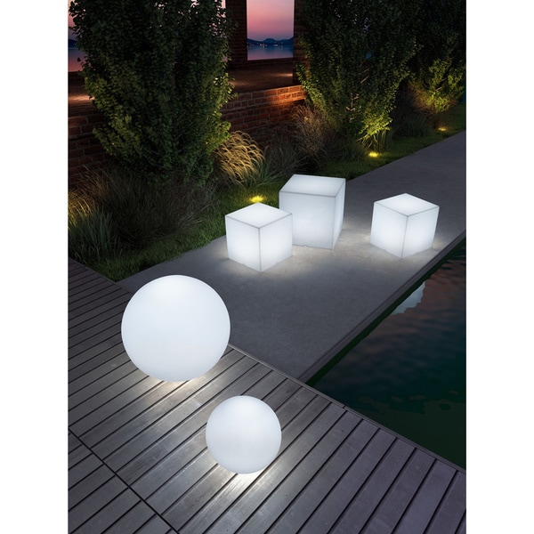 Small Multicolor Sphere Lumen Stool   16267392  