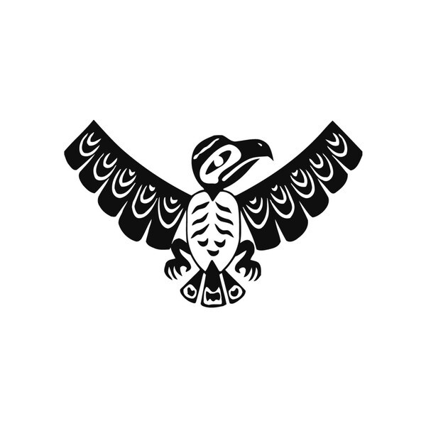 Tribal eagle tattoo 11215148 Vector Art at Vecteezy