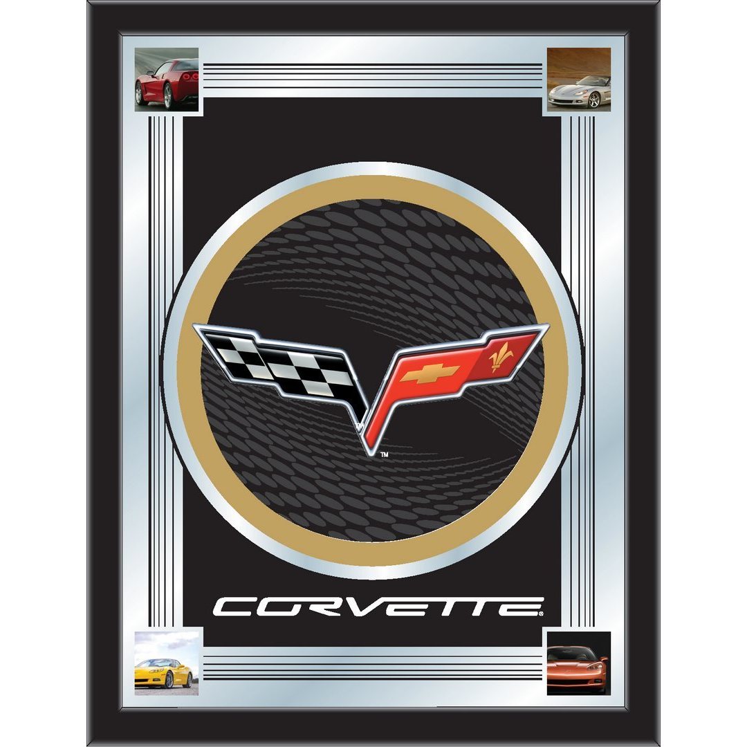 Corvette Logo Mirror