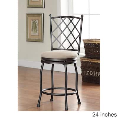 Tristan Swivel Bar Stool with Cushion