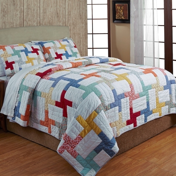 Georgina Cotton 3-piece Quilt Set