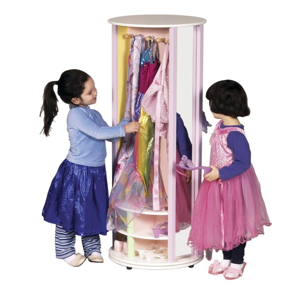 Shop Guidecraft Pastel Dress Up Carousel Free Shipping Today