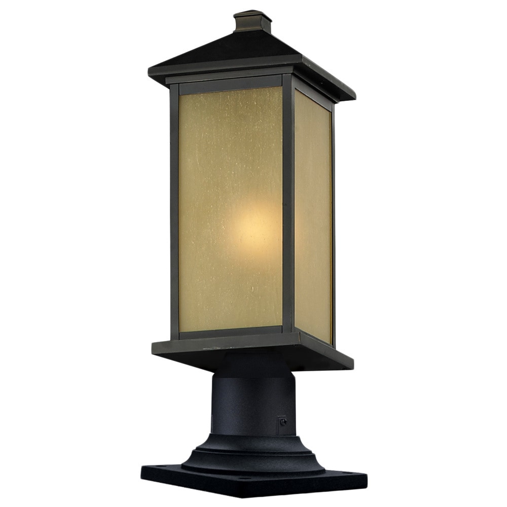 Z lite Vienna Oil Rubbed Bronze Outdoor Post Mount Light