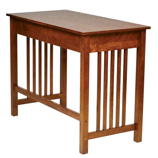 Osp Home Furnishings Mission Desk In Ash Oak Finish Osp Home Furnishings Mission Desk In Ash Oak Finish