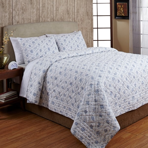 Blue Cotton Quilts and Bedspreads - Bed Bath & Beyond