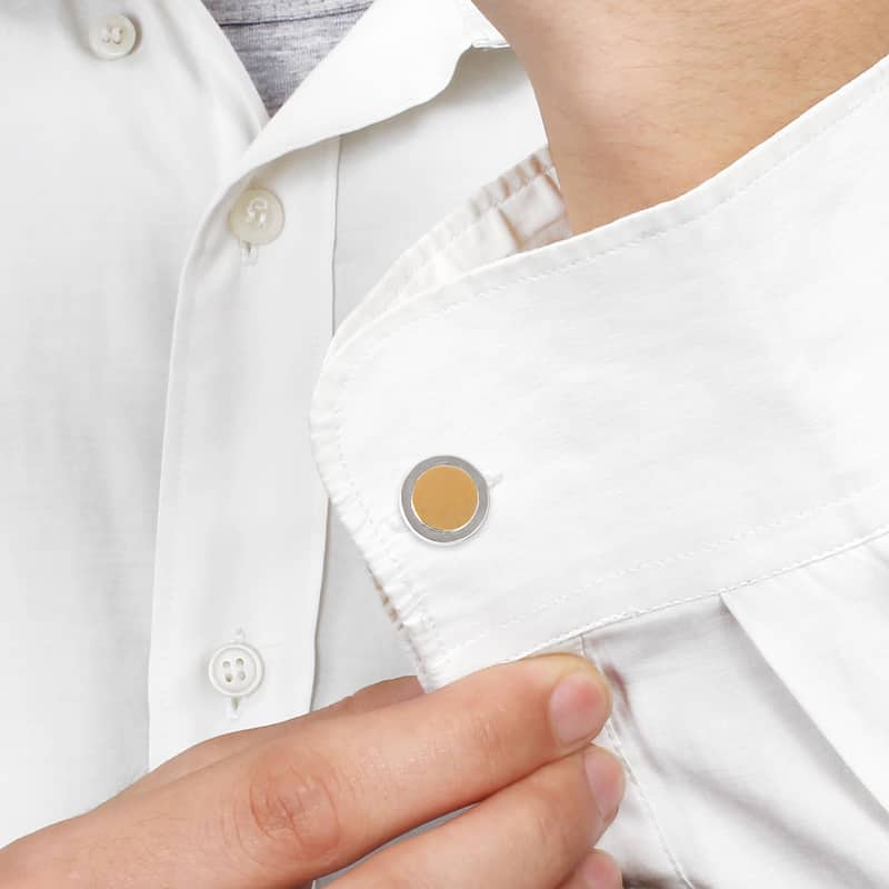 Miadora 10k Two-tone Gold Cuff Links