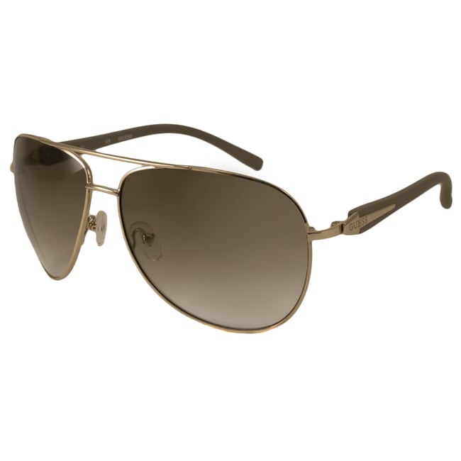 Guess Mens Gu6718 Aviator Sunglasses