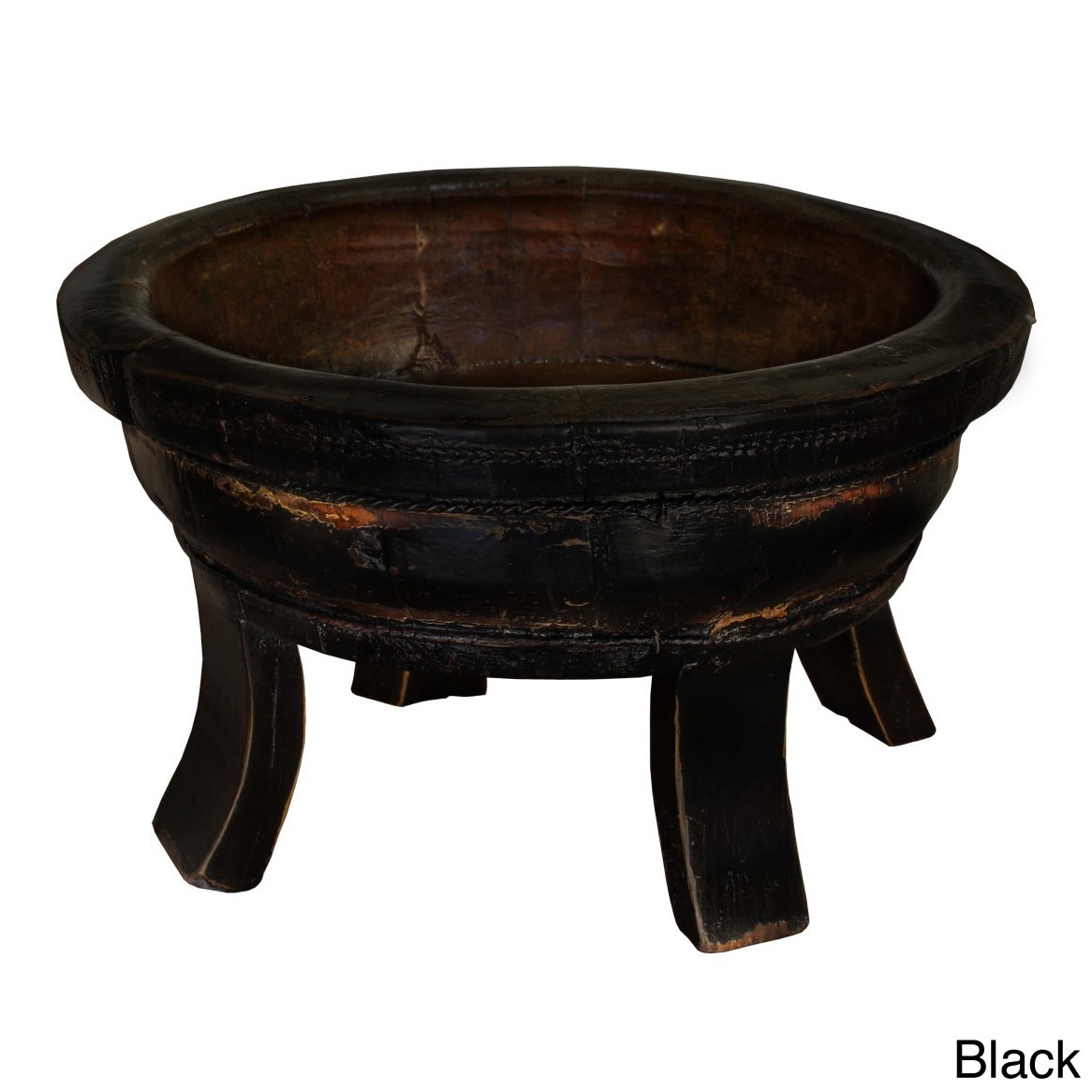 Vintage Round Four Legged Basin