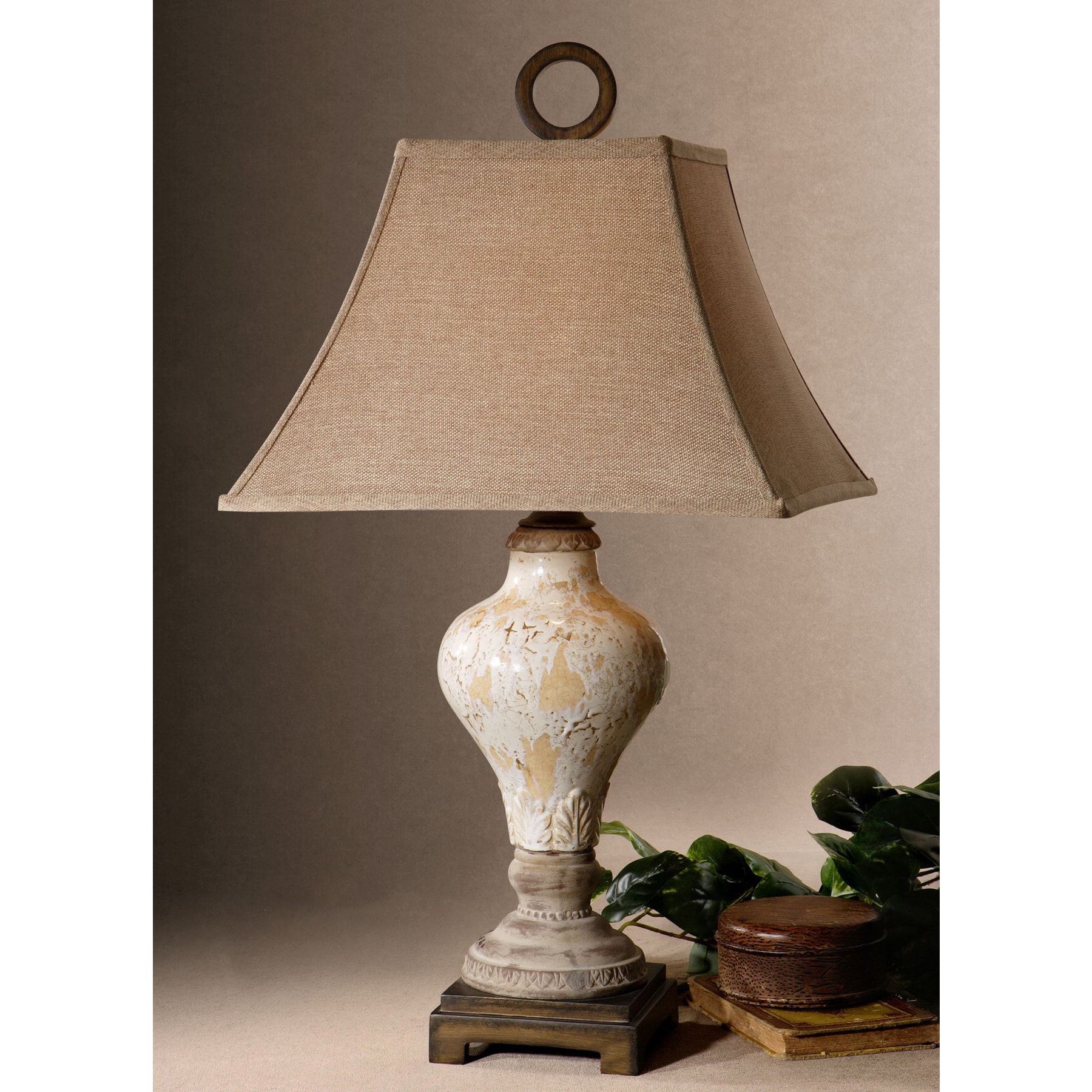 Fobello Polyresin/ Ceramic Table Lamp