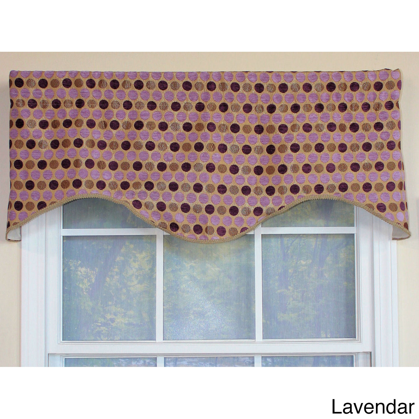 Orbs Cornice Window Valance