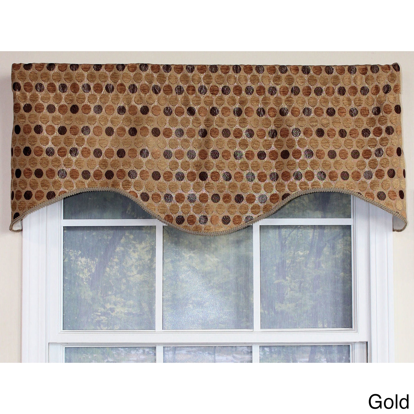 Orbs Cornice Window Valance