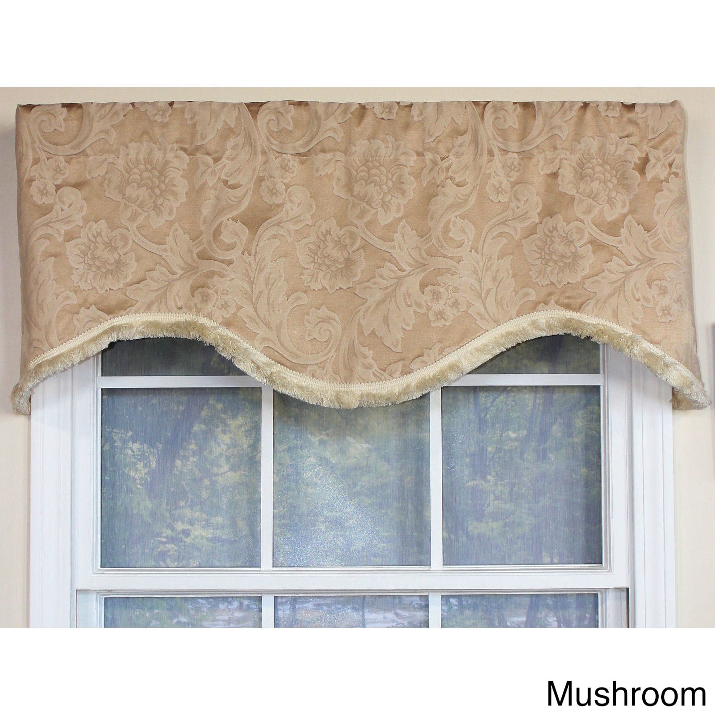 Brocade Cornice Window Valance