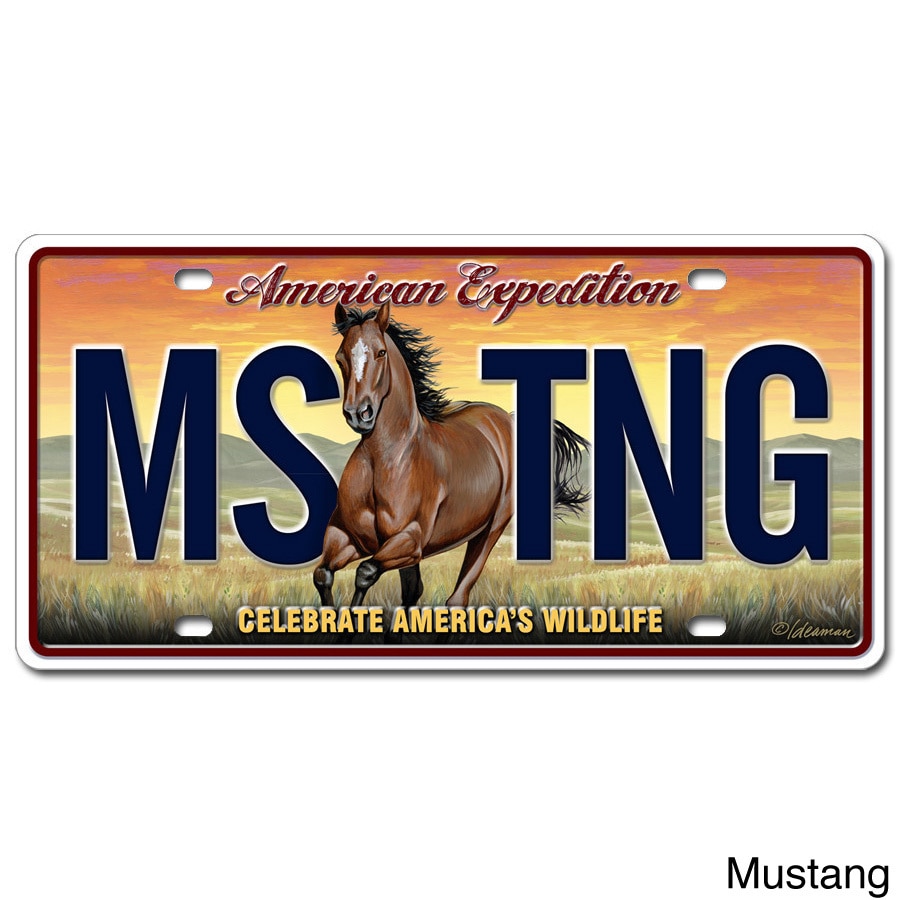 American Expedition License Plate