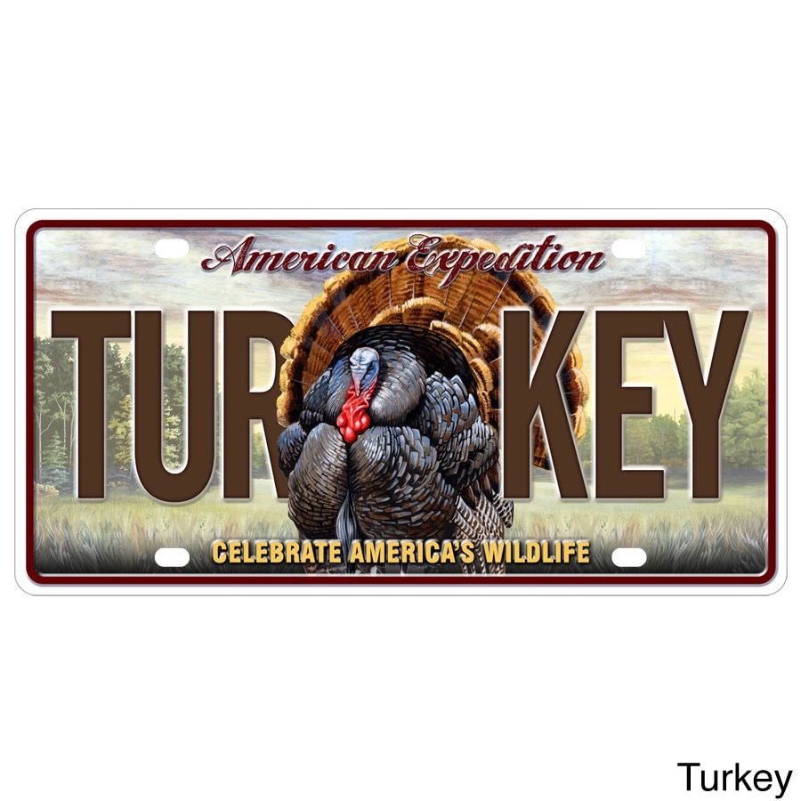 American Expedition License Plate