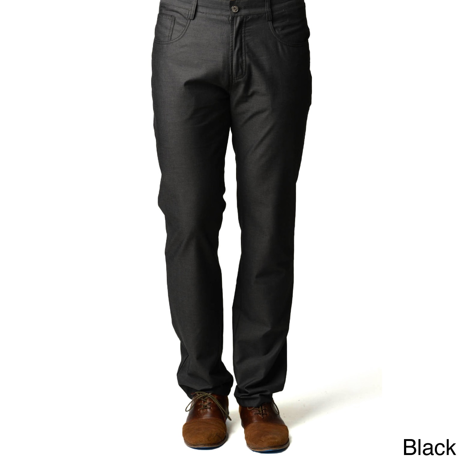 Mens Grey Or Black Casual Slim fit Pants